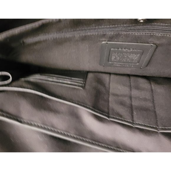 *SOLD* Coach Graham Slim Brief Laptop Bag Suitcase Leather LIKE NEW - Picture 12 of 12